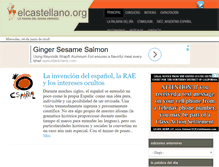 Tablet Screenshot of elcastellano.org